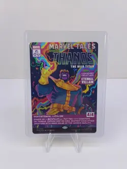 Thanos, The Mad Titan (Borderless) (0400) [Marvel Super Heroes] Foil Near Mint - Image 1