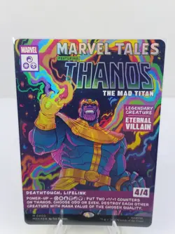 Thanos, The Mad Titan (Borderless) (0400) [Marvel Super Heroes] Foil Near Mint - Image 3