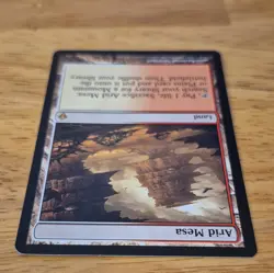 Wizards Arid Mesa MTG Zendikar Regular Rare Land 211/249 English 2009 - Image 3