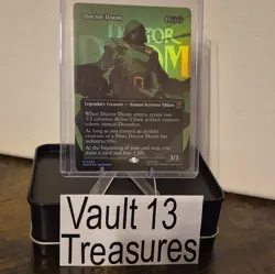 Magic: The Gathering Doctor Doom Marvel Super Heroes 0365 Foil Mythic Rare. - Image 1