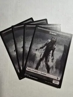 Midnight Hunt #5 5 Zombie (005 MIC) Zombie (005 MID) Double-Sided Token 4x - Image 2