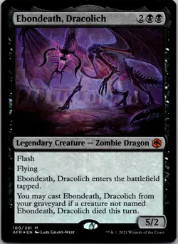 Adventures in the Forgotten Realms #100 Ebondeath, Dracolich - Image 1