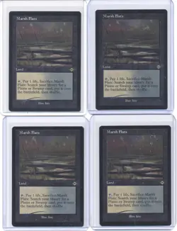 4x Marsh Flats Retro Foil Etched Modern Horizons 2 Magic the Gathering MTG Lot - Image 1