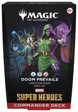 Marvel Super Heroes Commander Deck Doom Prevails - MTG - New - Sealed - Image 2