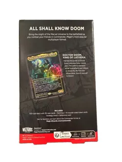 Marvel Super Heroes Commander Deck Doom Prevails - MTG - New - Sealed - Image 3