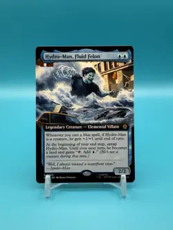 Hydro-Man, Fluid Felon (Extended Art) - Marvel’s Spider-Man (SPM) - MTG - NM - Image 1
