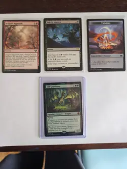 magic the gathering lot Old Gnawbone, Baleful Mastery, and Dragon's Approach - Image 1