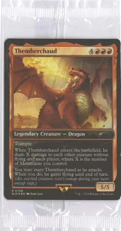 MTG Themberchaud (728) *Rainbow Foil* Secret Lair: Honor Among Thieves NM - Image 1