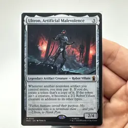 MTG - Ultron, Artificial Malevolence - Regular Mythic #252 - Marvel Super Heroes - Image 2