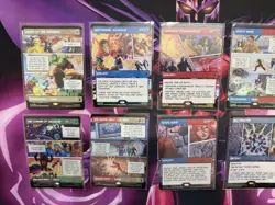 MTG Marvel Super Heroes Showcase Comic Panel LOT of 10 ALL FOIL - Image 2