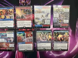 MTG Marvel Super Heroes Showcase Comic Panel LOT of 10 ALL FOIL - Image 3