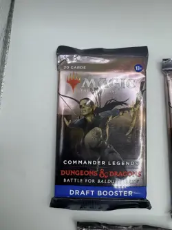 ✨ MTG: D&D Battle for Baldur’s Gate Draft Booster Packs (20 Cards X 5 Packs) - Image 2