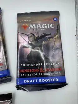✨ MTG: D&D Battle for Baldur’s Gate Draft Booster Packs (20 Cards X 5 Packs) - Image 4
