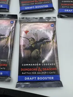 ✨ MTG: D&D Battle for Baldur’s Gate Draft Booster Packs (20 Cards X 5 Packs) - Image 5