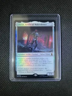 Ultron, Artificial Malevolence | 252 | MTG | Marvel Super Heroes | Foil - Image 1