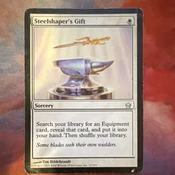Wizards of the Coast Steelshaper's Gift Sorcery White EN 19/165 - Image 1