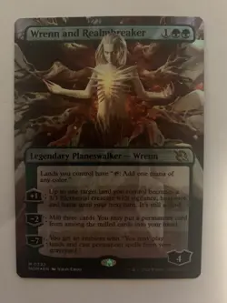Wrenn and Realmbreaker (Borderless) March of the Machine Foil - Image 1