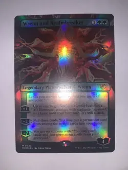 Wrenn and Realmbreaker (Borderless) March of the Machine Foil - Image 2