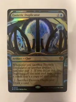 Esoteric Duplicator (Showcase) Outlaws of Thunder Junction: the Big Score Foil - Image 1