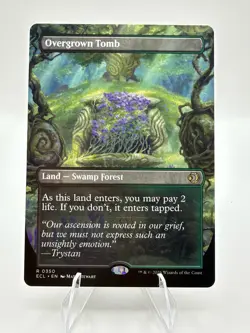 Overgrown Tomb (Borderless) Lorwyn Eclipsed Regular 0350 - Image 1