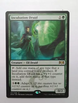 MTG Incubation Druid (RNA) Ravnica Allegiance Regular Rare 131/259 - Image 1
