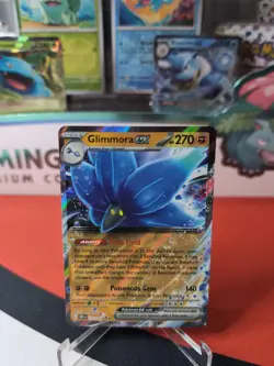 Glimmora ex - 123/197 - Pokemon Obsidian Flames Ultra Rare Card NM - Image 1
