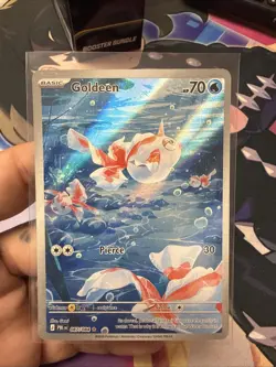 Goldeen - 087/084 ME05: Pitch Black IR Illustration Rare NM Pack Fresh Pokemon - Image 1