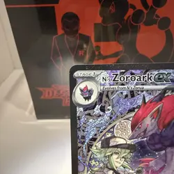 Pokemon TCG N's Zoroark Ex SIR 286/217 Ascended Heroes English NM - Image 3