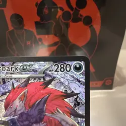 Pokemon TCG N's Zoroark Ex SIR 286/217 Ascended Heroes English NM - Image 4