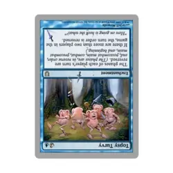 WOTC MtG Unhinged Topsy Turvy (R) (Foil) EX - Image 1