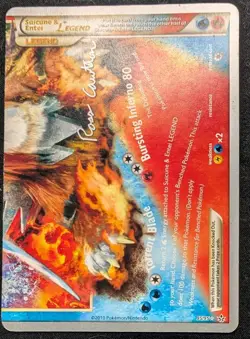 Pokemon Suicune & Entei LEGEND 94/95 95/95 World Championships 2010 LP - Image 3