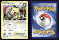 Meowth 88/114 Steam Siege NM/M Pokemon - Image 3