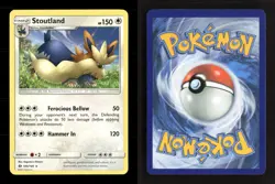 Stoutland 105/149 SM Base Set NM/M Pokemon - Image 3