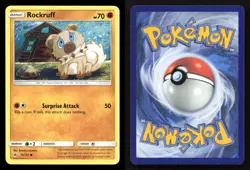 Rockruff 75/131 Forbidden Light LP Pokemon - Image 3