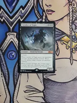 1x Cavalier of Night - NM/M M20 Core Set 2020 MTG Magic the Gathering - Image 1