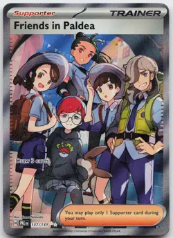 Friends in Paldea 137/131 Ultra Rare Prismatic Evolutions Holo Near Mint - Image 1