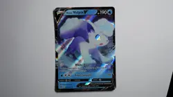 ALOLAN VULPIX V 033/195 HOLO V RARE SILVER TEMPEST POKEMON NM/M - Image 1