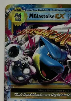 Pokemon TCG M Blastoise EX 22/108 Evolutions Ultra Rare Full Art Holo ENG 220HP - Image 2