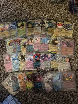 Pokemon TCG 34 Card Lot Of Ex’s English Various Sets NM - Image 1