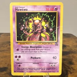 Wizards of the Coast Mewtwo 14/53 Wotc Promo Holo Promo Eng 70 HP 2000 DM - Image 1