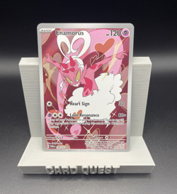 Pokemon TCG Enamorus 180/167 SV06: Twilight Masquerade Illustration Rare NM - Image 1