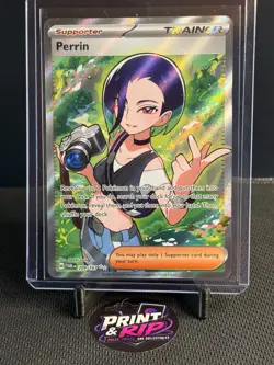 Perrin 209/167 - Ultra Rare - Trainer - Pokemon Twilight Masquerade - NM - Image 1