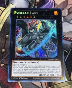 Yu-Gi-Oh! Evolzar Lars - DUNE-EN043 - Secret Rare - 1st Edition - LP - Image 2