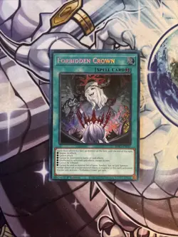 (BPRO) Yu-Gi-Oh! Forbidden Crown BPRO-EN067 Secret Rare Foil 1st Ed NM - Image 1