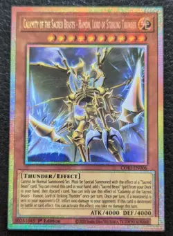 CORI-EN006 Calamity of the Sacred Beasts - Hamon Starlight Rare YuGiOh - Image 1