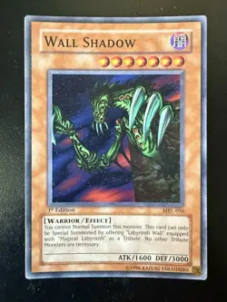 Yugioh - Wall Shadow (MRL-056) - Common 1st Edition Vintage LP - Image 1