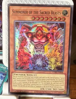 Yugioh! Summoner of the Sacred Beasts CORI-EN008 CHAOS ORIGINS In Hand - Image 2