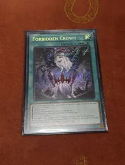 Yu-Gi-Oh Forbidden Crown BPRO-EN067 1st Edition Secret Rare - Image 1