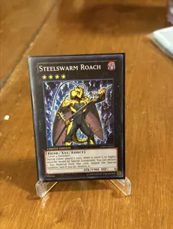 Yu-Gi-Oh! TCG Steelswarm Roach CT09-EN021 Super Rare Limited Near Mint - Image 1