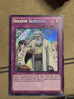 Solemn Scolding MP15-EN186 2015 Mega-Tins Mega Pack 1st Edition Lightly Played - Image 1